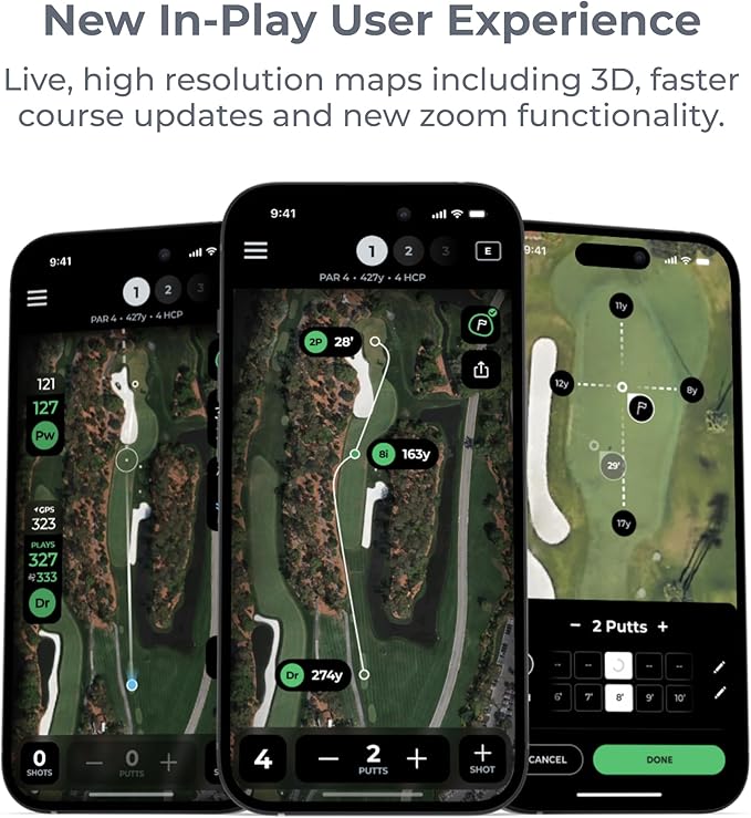 Arccos Smart Sensors: Automatic Golf Game Tracking System, A.I. Powered GPS Rangefinder & Smart Club Distances