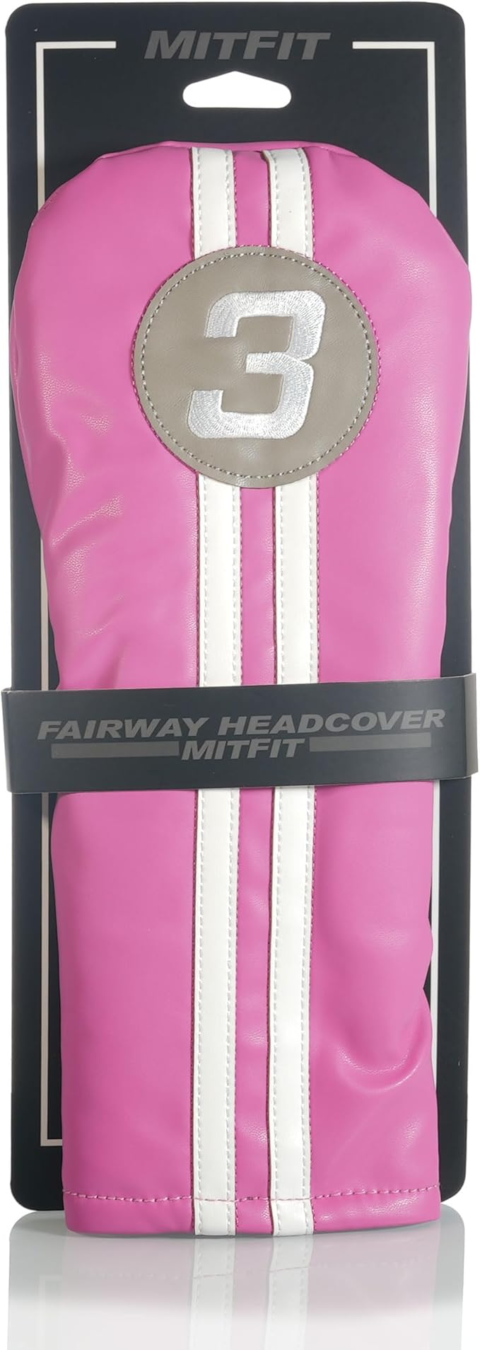 Single Headcover, Easy Slip-On Easy-Off Golf Club Head Cover, Fleece Lined Interior, Water Resistant and Durable Shell, Individual Retail Pack