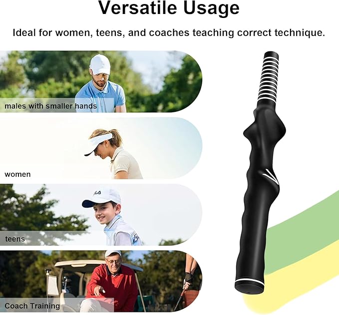 Right-Hand Golf Training Grip Golf Grip Trainer，Golf Swing Trainer Accessories