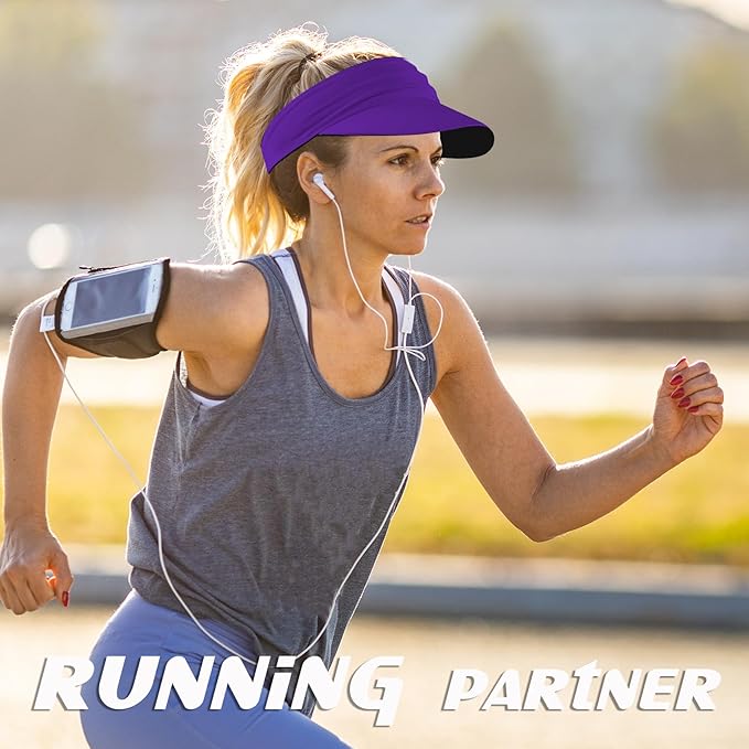 Sun Visor Hat Men Women for Sun Protection Running Fishing Tennis Golf