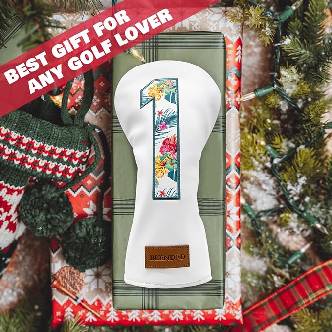 Golf Club Covers Driver Covers Fairway Wood Headcover Hybrid Cover Leather Mallet Putter Covers Blade Headcovers Golf Head Covers for Most Brand