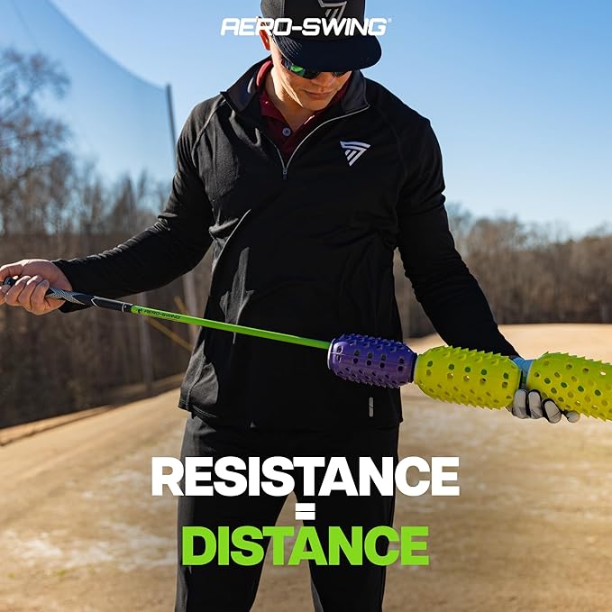 Air Resistance Pineapple Kit, Golf Training Aid, Improves Swing Speed and Accuracy, Add Pineapples to Your Existing Golf Club, Golf Training Equipment.