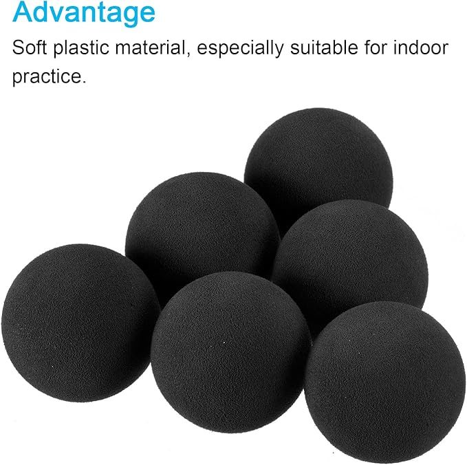 PATIKIL Golf Foam Balls, Pack Sponge Exercise Flight Swing Practice for Indoor Training