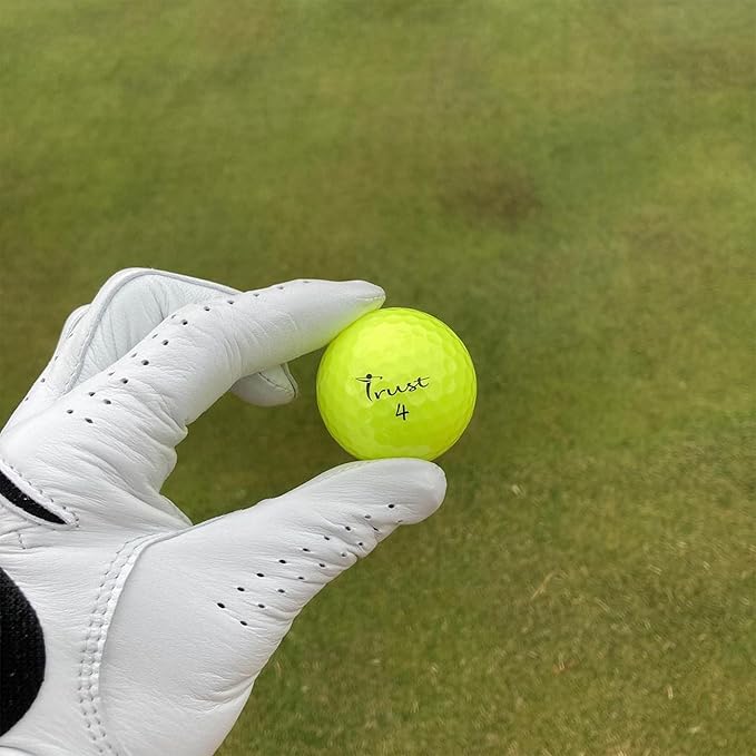 Trust Golf Ball I K8 Bison I Urethane Cover with Reactive Core I 3-Pcs I for Different Swing Speed I 12, 48, or 100 Balls I