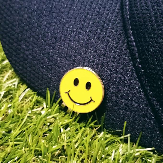 Golf Ball Markers with Hat Clips Value Sets for Men Women Golfer, Removable Attaches Easily to Golf Cap Premium Gifts