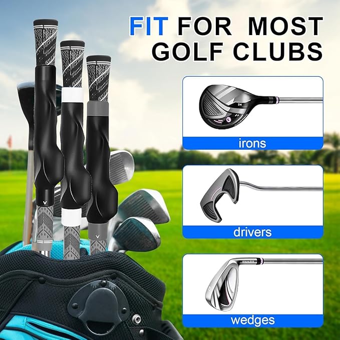 2Pack Golf Grip Trainer,Golf Training Aid Grip Trainer Club,Training Grip Right Hand, to Help Train Correct Hand Position