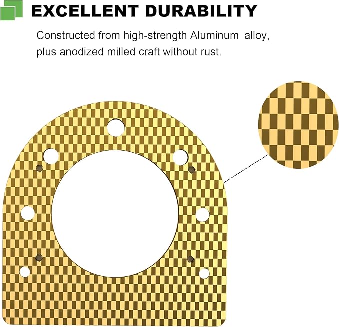 MAZEL Golf Putting Cup Hole Accuracy Trainer - Anodized Milled Aluminum Alloy Putting Training Aid for Indoor Outdoor Practice, with Carry Bag