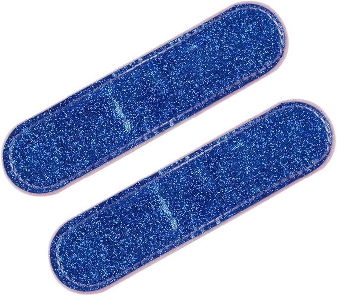 Glitering PVC Golf Hat Clip 2 PCS for Women Golfer