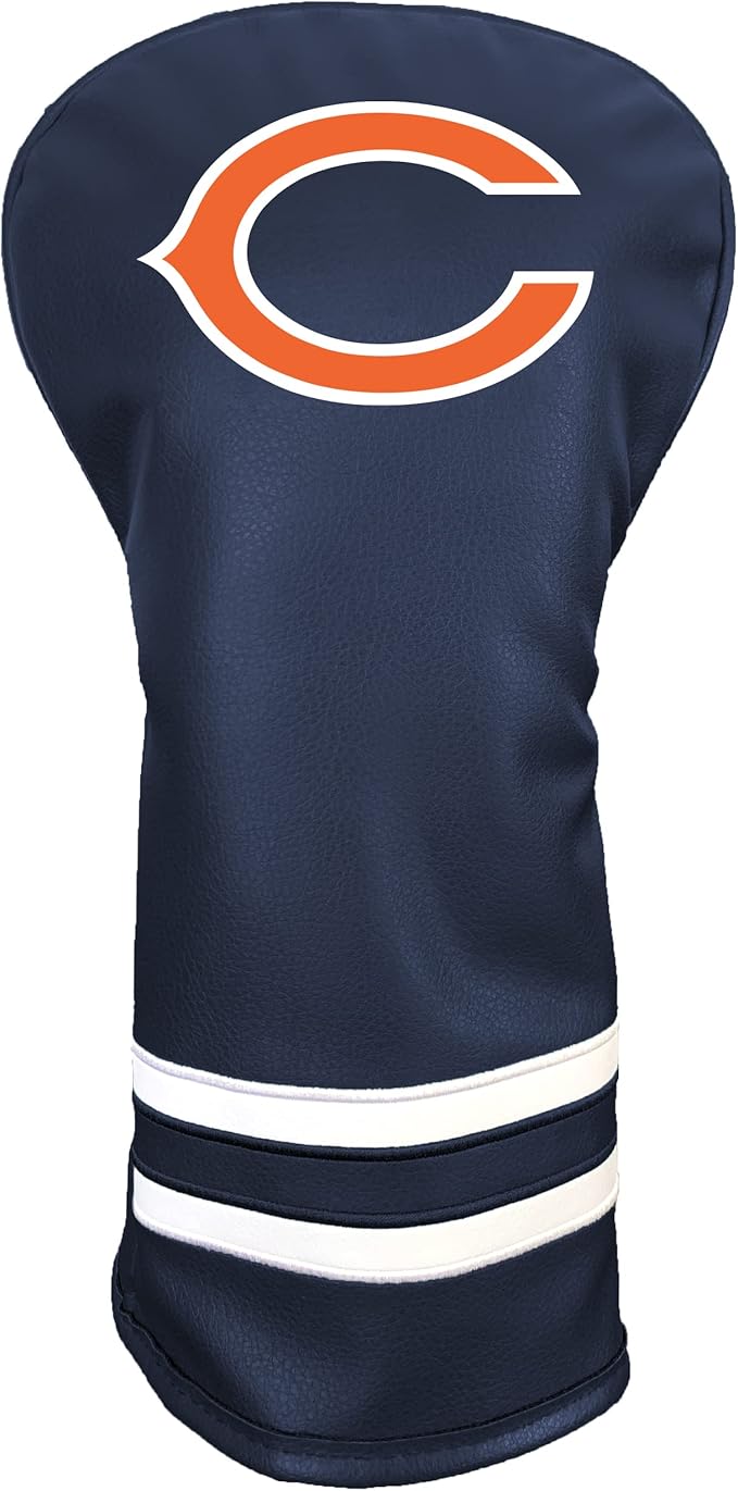 Team Golf NFL Team Golf NFL Vintage Driver Golf Club Headcover (Printed), Form Fitting Design, Retro Design with Fleece Lining for Extra Club Protection