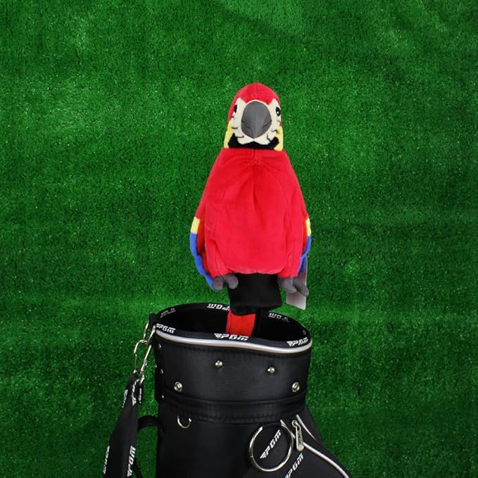 Scott Edward Golf Club Cover Fit Well for Driver or Fairway Wood Golf Club, Funny Cute Animal Design Soft Functional Golf Headcover Stylish Protection for Your Clubs for Men and Women