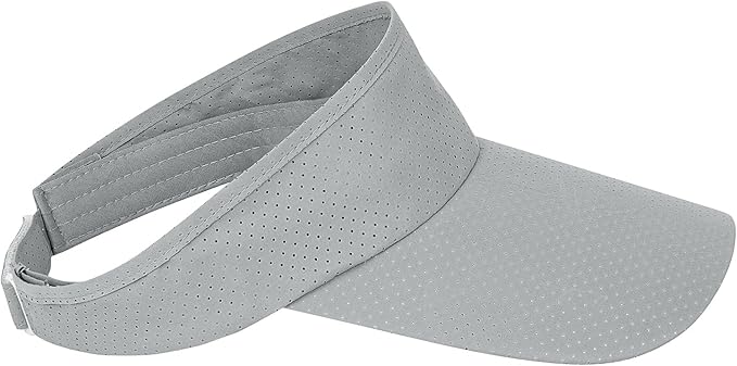 Sportmusies Sun Sport Visors Hat Fits Men Women, Running Golf Beach Cap Extra Long Brim Quick Dry Summer