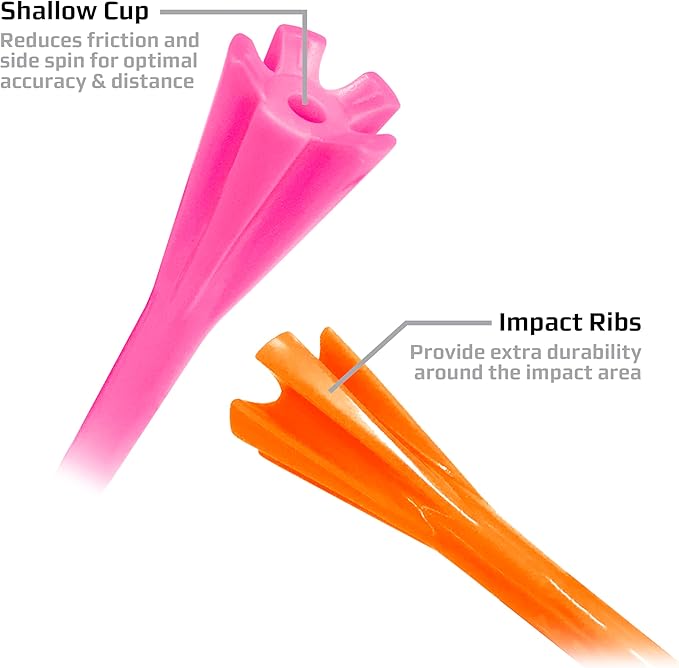 Callaway Performance Plastic Golf Tees (30 Pack) - 2.75 Inch