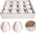 GKK Baseball 12 Pack Balls Training Baseballs 9 inch TeeBall Safety Baseballs for Youth/Adult Baseball Soft Toss, Batting, Fielding, Hitting, Pitching, Practice(One Dozen)