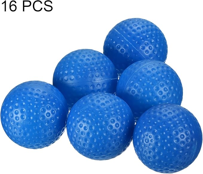 PATIKIL Golf Practice Balls, Hollow Flight Training for Indoor Swing Practice