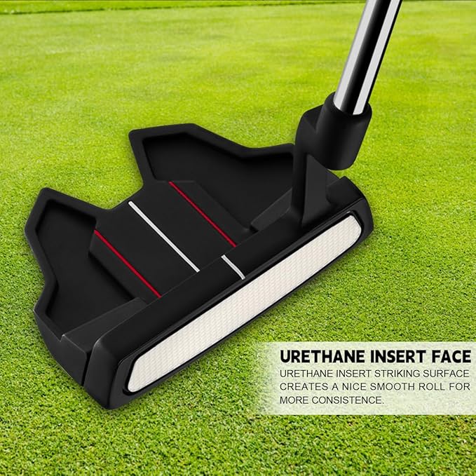 MAZEL Tour GS Men's Golf Putter,Right Handed,Golf Head Cover Included
