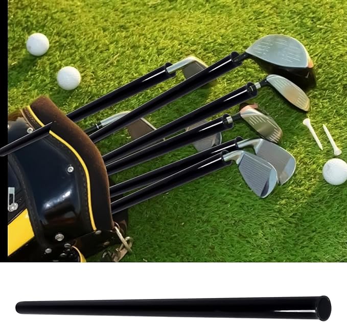 Golf Club Tube Set - Flexible Shaft Separators, Protective Bag Dividers | Protection Inserts Organization Accessories Cart Separators, Innovative Carrier Organizer for Putter, Hybrid, Fairway, Ensures