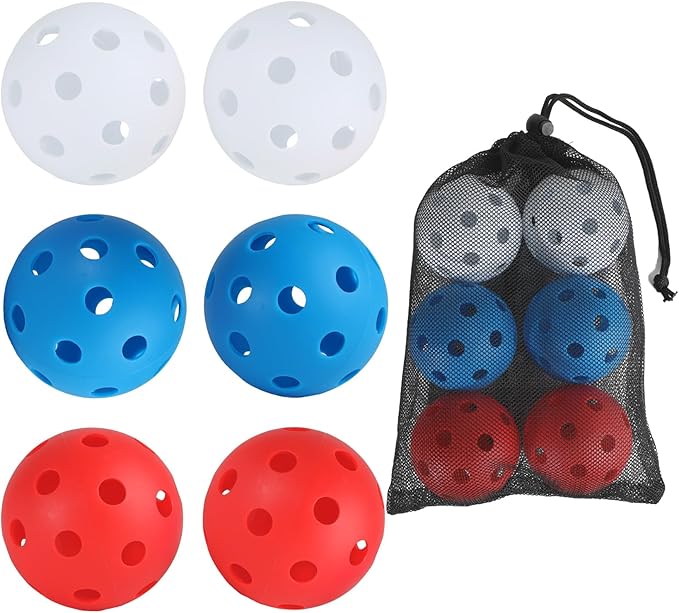 Backyard Golf Games Ball Baseball Training Ball Golf Bucket Game Practice Game Replacement Balls for Indoor Outdoor Backyard Lawn