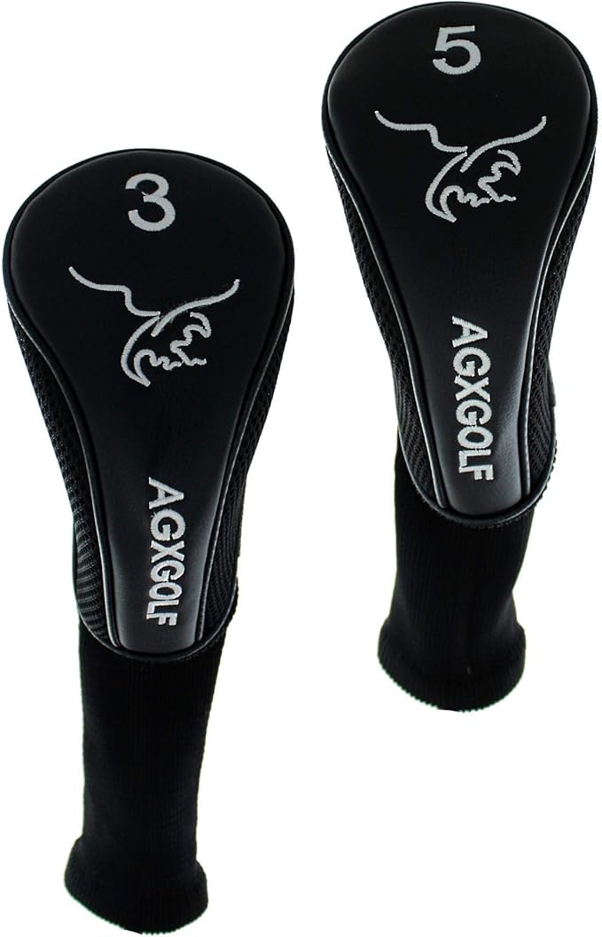Men's Magnum 3 + 5 Fairway Woods Set: Graphite Shafts + Head Covers Right Hand, Cadet, Regular or Tall Length, Senior, Regular or Stiff Flex