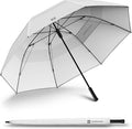 Weatherman Umbrella - Golf Umbrella - Windproof Sports Umbrella Resists Up to 55 MPH Winds - Available in 2 Sizes and 5 Colors