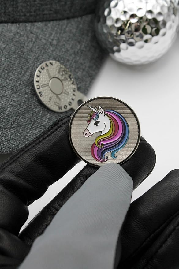 Funny Golf Ball Marker + Premium Magnetic Hat Clip | Unique Gift for Men & Women Golfers | Hilarious Golf Accessory for Any Golfer | NEW Designs!
