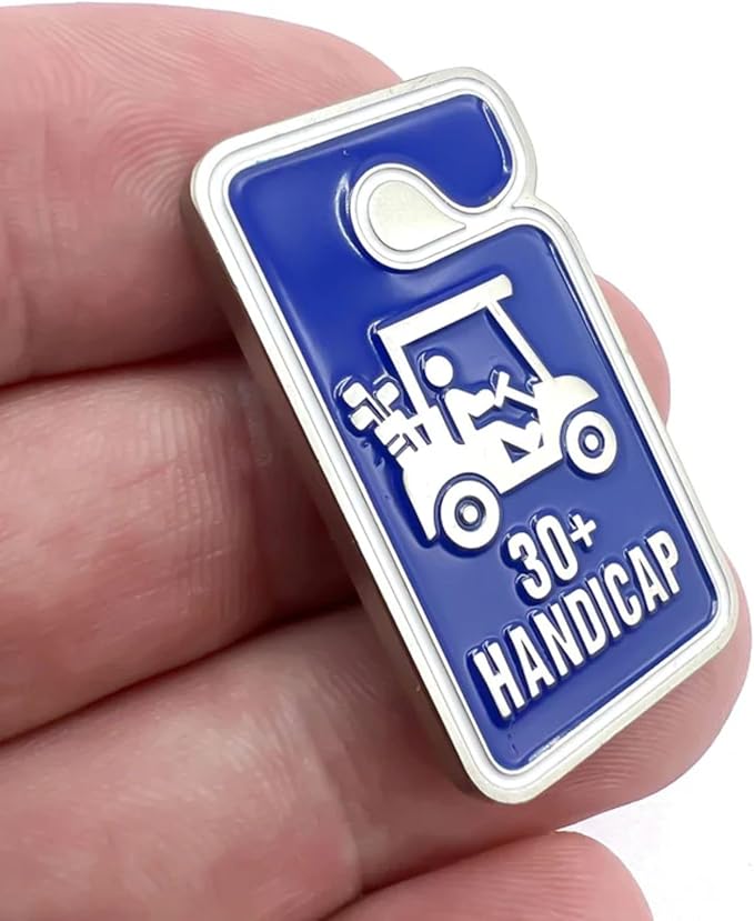 Bogey Bros Golf Ball Markers – Novelty Golf Ball Markers with Durable Enamel Finish, Funny Golf Marker for Golfing & Putting Green, Fun Golf Markers for Professionals & Amateur Golfing