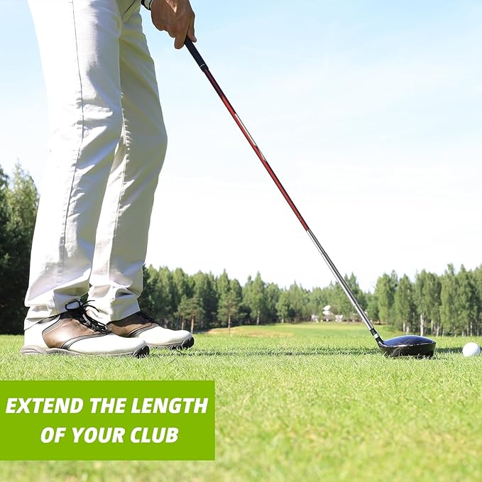 5 Pcs Golf Club Extensions Steel Shaft for Iron Wooden Golf Repair and Replacement of Equipment Parts