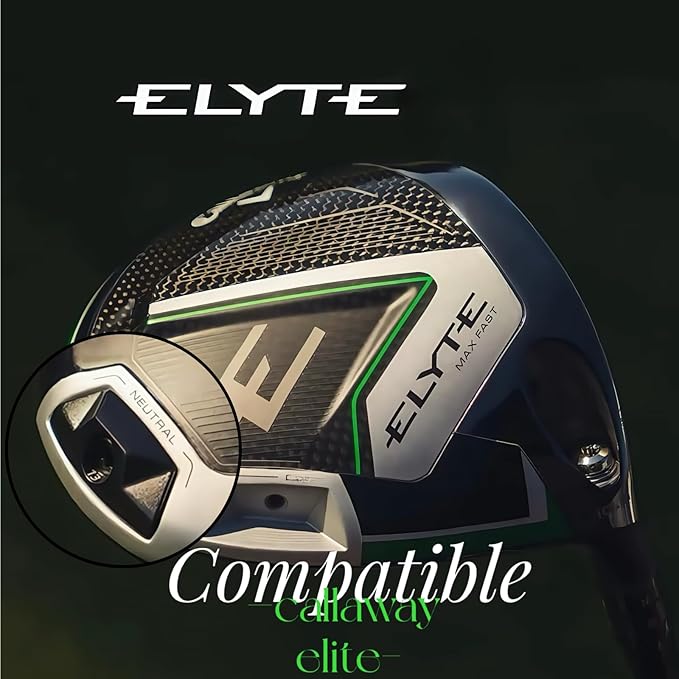 Maysun Elyte Driver Head Weight Kit | 5/7/9/15/19/23g 6Pcs Golf Weight Kit Compatible with Callaway Elyte Driver