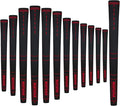 MUSTAFAR Premium Rubber Midsize Golf Grips 13 Pack -Enhanced Traction and Comfortable,Durable Golf Club Grips 4 colors Available