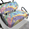Fashion Print Golf Cart Seat Covers 2 Passenger Golf Cart Backrest Cover Golf Cart Seat Towel Gift for Friends