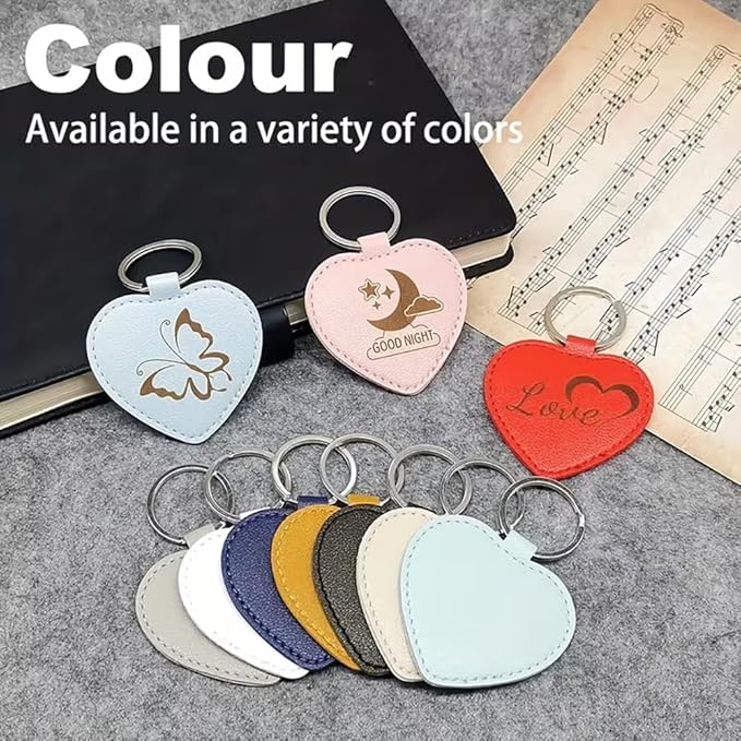 10Pack Personalized Leather Keychain Bulk, Custom Handmade Leather Key Chain Ring for Men/Women/Company Events