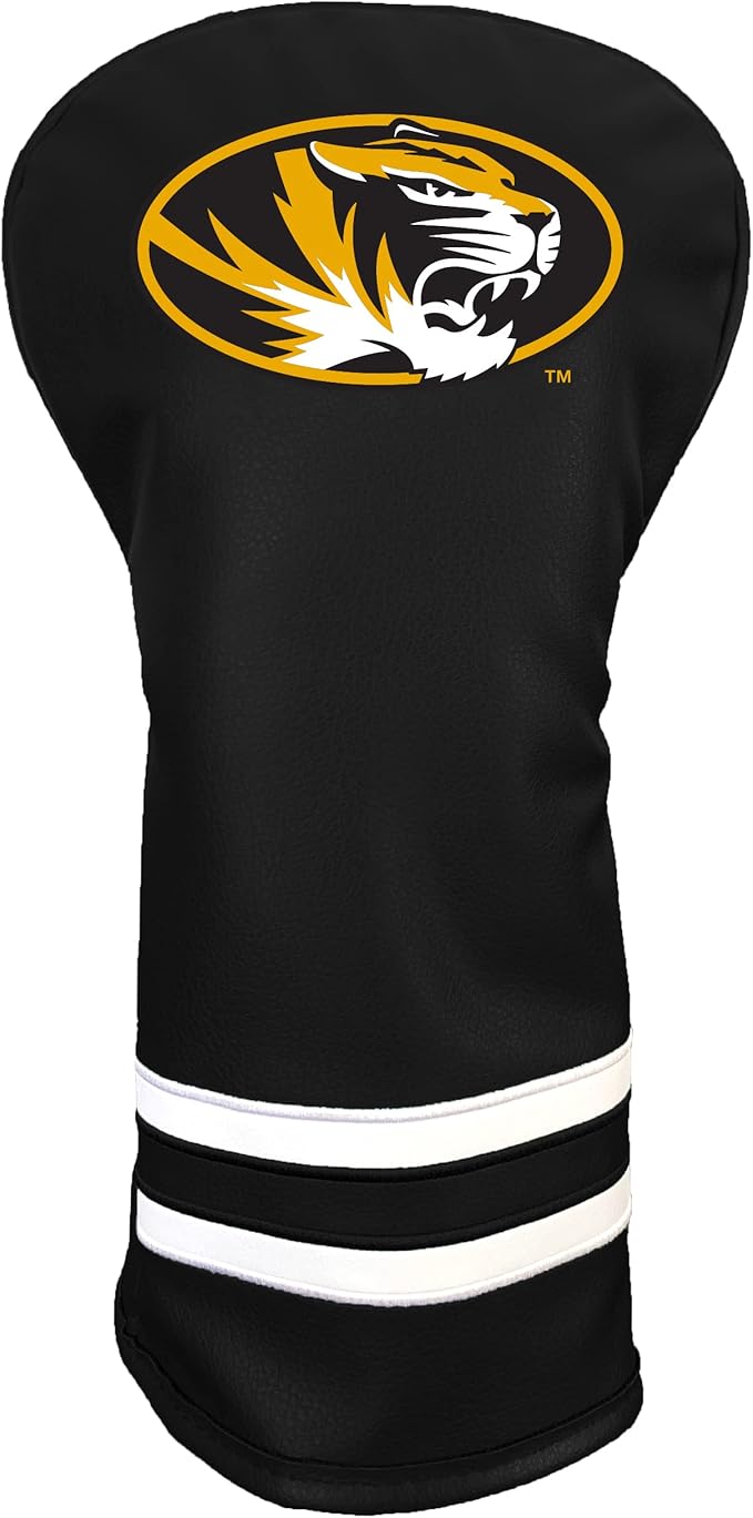 Team Golf NCAA Vintage Driver Golf Club Headcover (Printed), Form Fitting Design, Retro Design with Fleece Lining for Extra Club Protection