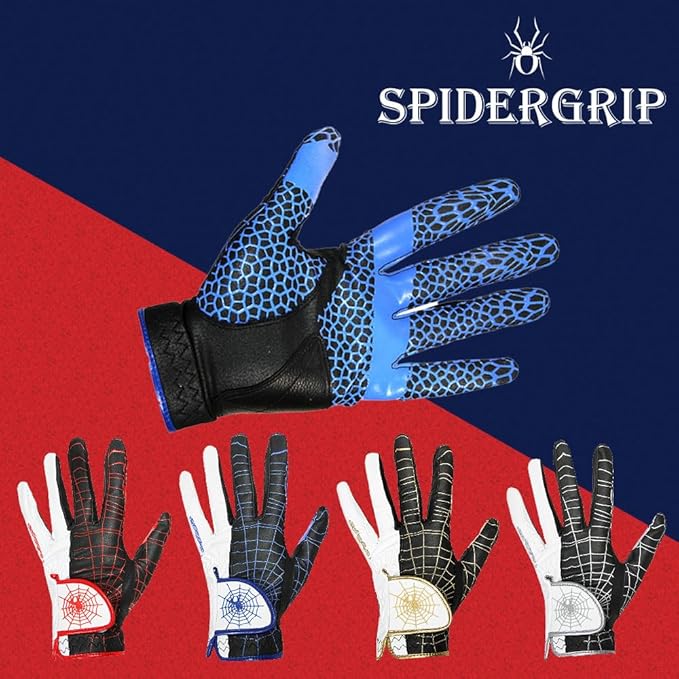 J&S Sporting Spider Grip Nonslip Golf Gloves for Men, Mens Golf Glove for Right Handed Golfer