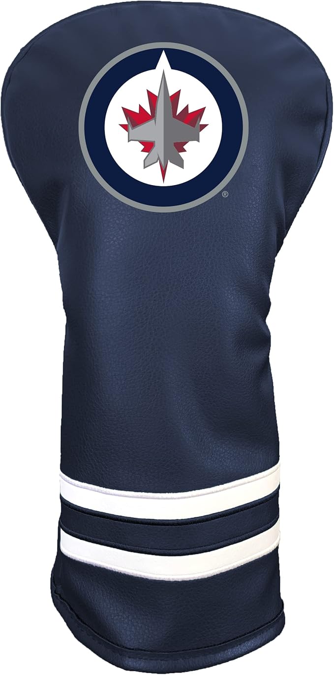 Team Golf NHL Vintage Driver Golf Club Headcover (Printed), Form Fitting Design, Retro Design with Fleece Lining for Extra Club Protection