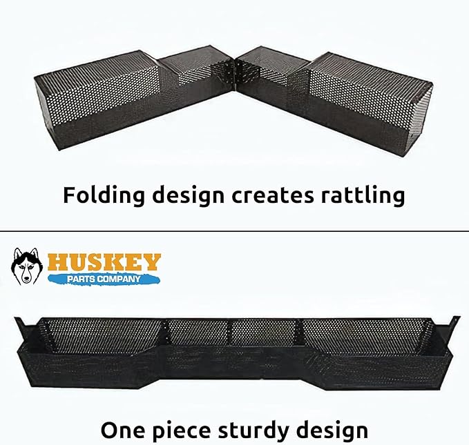 Huskey Golf Cart Front Basket Storage Basket Dash Basket Compatible W/EZGO TXT/RXV,Club Car DS (2000.5+) Precedent/Tempo/Onward,Yamaha G29 Drive2 2007+ One Piece Solid Design & Larger Compartments