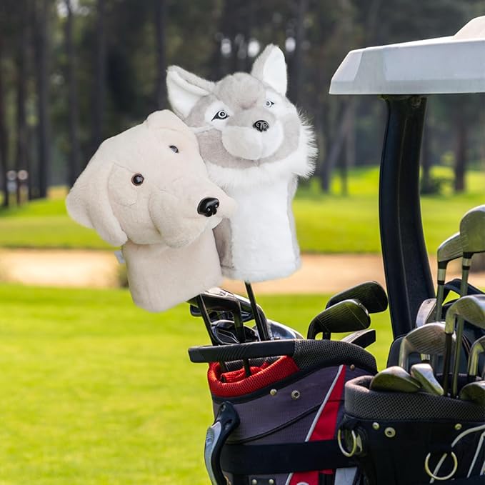 Funny Golf Driver Head Gover, Animal Golf Club Cover Ultra Premium Plush Tour Quality Driver Headcover for Men Women