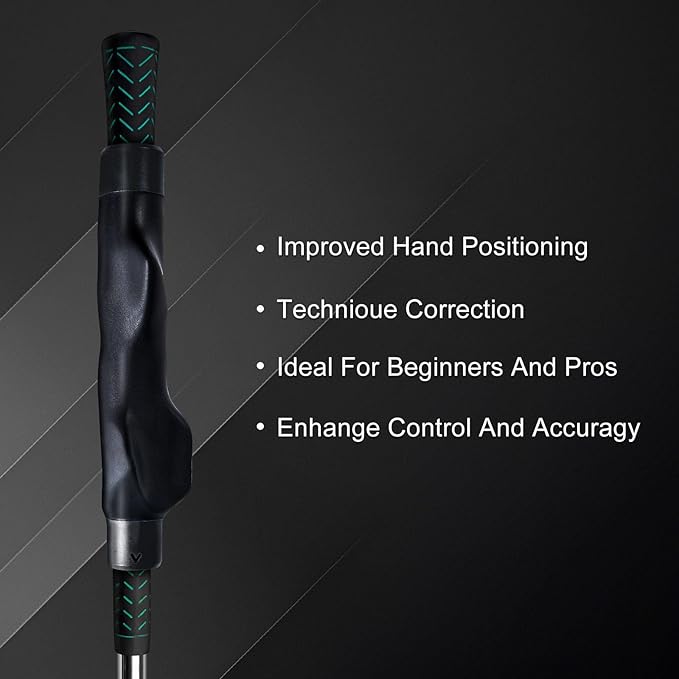 Axioms Golf Grip Trainer,Golf Training Aid for Right Hand & Golf Swing,Improves Grip Strength and Accuracy,Trains Correct Hand Position for Stable Swing,Golf Grip Kit for All Level Golfers