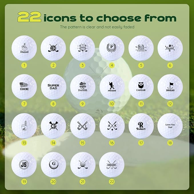 Nobelook Personalized Golf Stamp