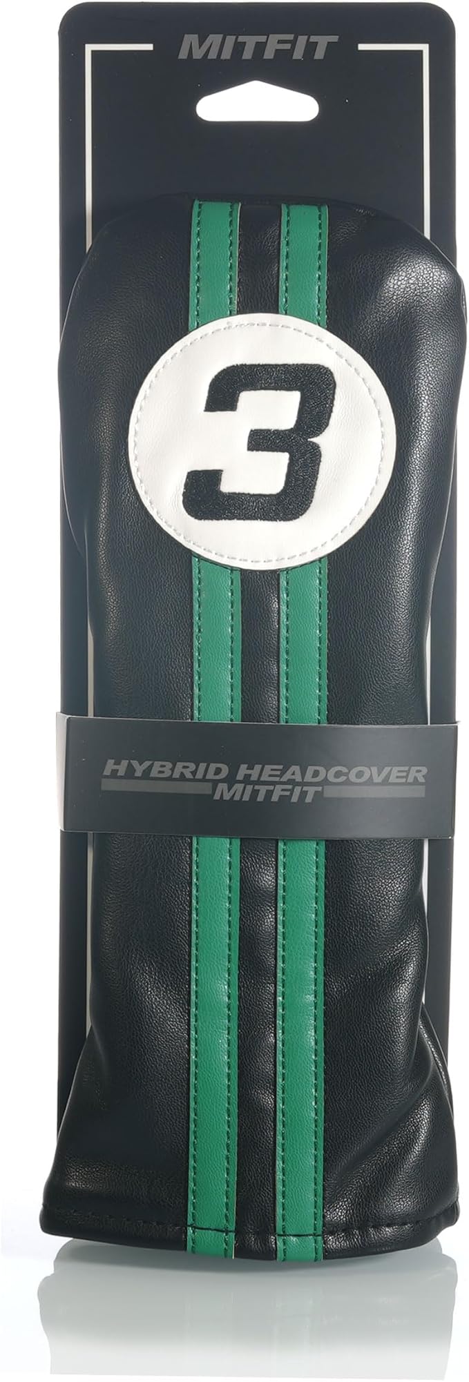 Single Headcover, Easy Slip-On Easy-Off Golf Club Head Cover, Fleece Lined Interior, Water Resistant and Durable Shell, Individual Retail Pack