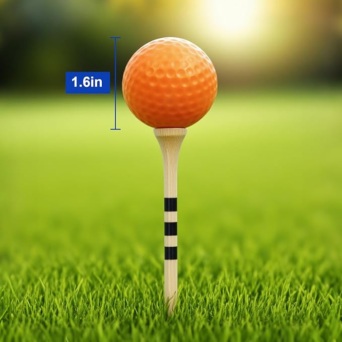 40 Pack Foam Golf Practice Balls - Realistic Feel and Limited Flight Training Balls for Indoor or Outdoor