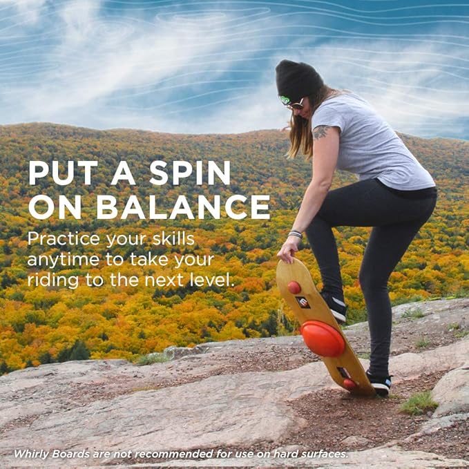 Whirly Board Spinning Balance Board & Agility Training Equipment