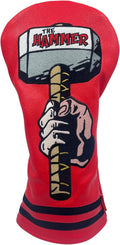 Funny Golf Club Covers The Hammer Driver Headcover and Little Hammer Fairway Wood Head Covers, Golf Accessories for Men, Golfer Gifts for Men, Golf Head Covers for Dad