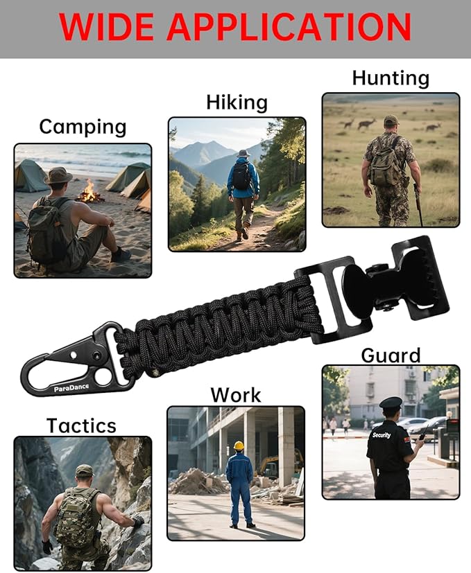 Tactical Glove Clips Work Glove Holders Strap w/Metal Alligator for Duty Belt Backpack Camping Hiking Construction