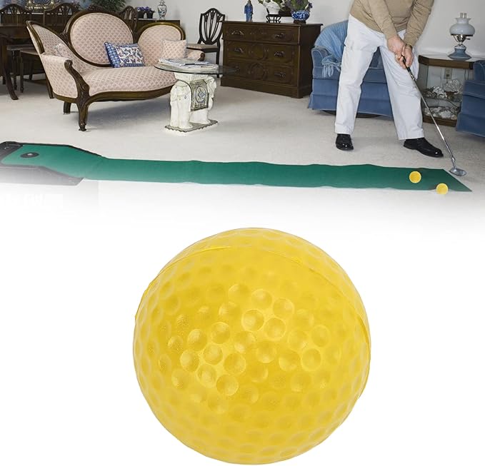 PU Foam Golf Balls, Strong Flexibility Outdoor Golf Practice Ball for Sports Fitness Home Use