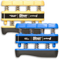 Prohands Gripmaster Hand Exerciser, Finger Exerciser (Hand Grip Strengthener), Spring-Loaded, Finger-Piston System, Isolate & Exercise Each Finger