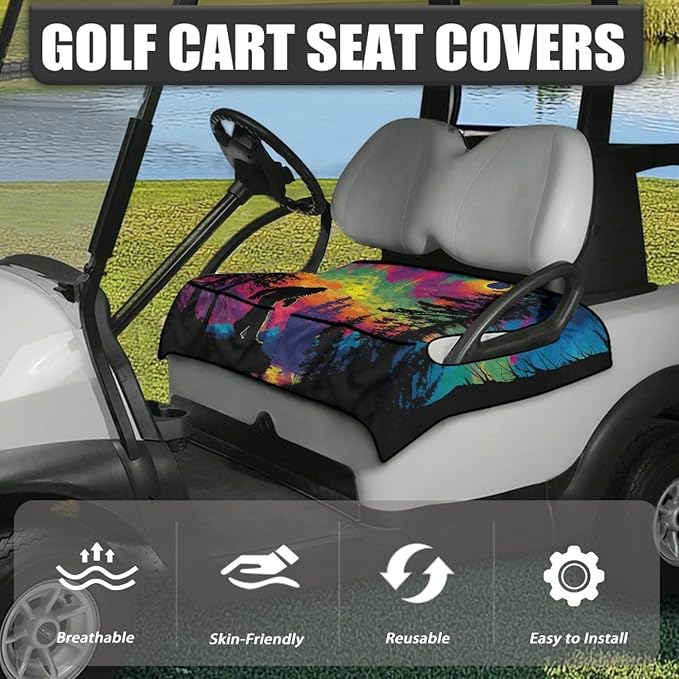 Golf Cart Seat Covers Universal Golf Cart Seat Cover Blanket Cushion Cover Sports Golf Cart Accessories