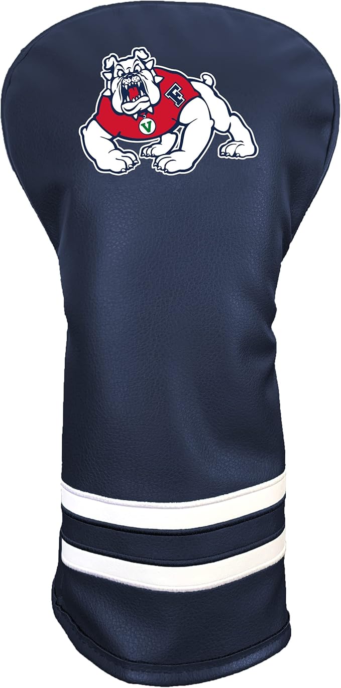 Team Golf NCAA Vintage Driver Golf Club Headcover (Printed), Form Fitting Design, Retro Design with Fleece Lining for Extra Club Protection