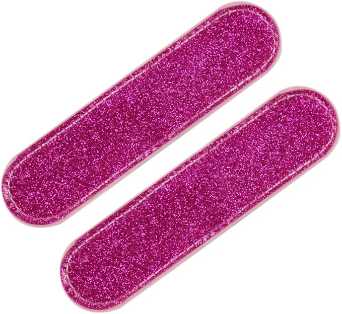 Glitering PVC Golf Hat Clip 2 PCS for Women Golfer