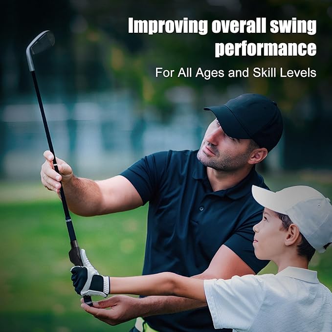Axioms Golf Grip Trainer,Golf Training Aid for Right Hand & Golf Swing,Improves Grip Strength and Accuracy,Trains Correct Hand Position for Stable Swing,Golf Grip Kit for All Level Golfers