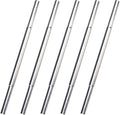 5PCS Golf Club Extensions Steel Shaft Iron Length Extension Kit Repair Replacement, Silver