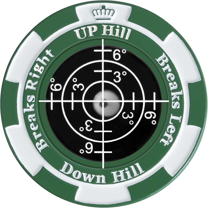 SlopeMaster ProGreen Reader - Golf Ball Marker with High Precision Green Reading Aid Golf Accessories for Men Women